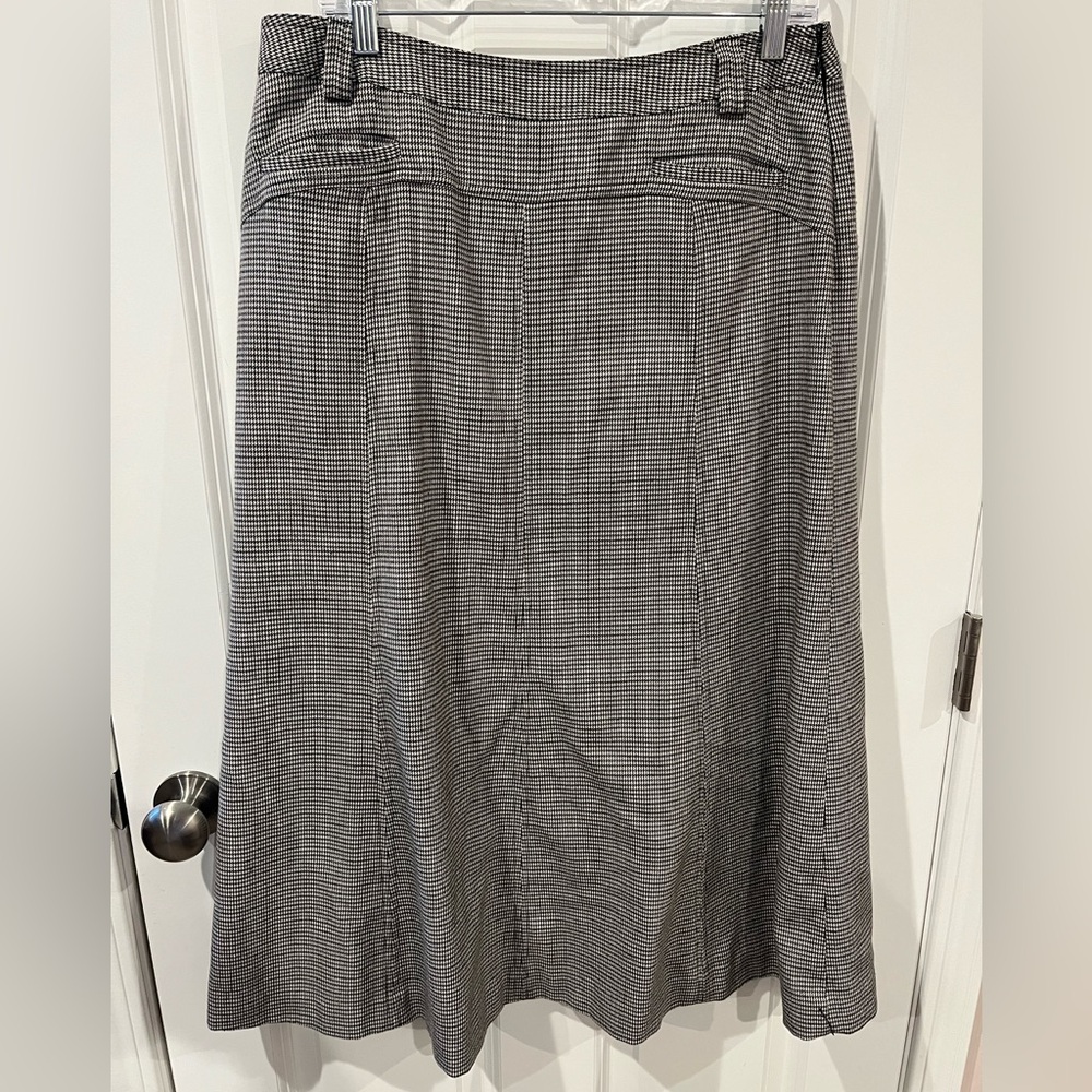 Covington Gray Full Stretch Skirt Size 12